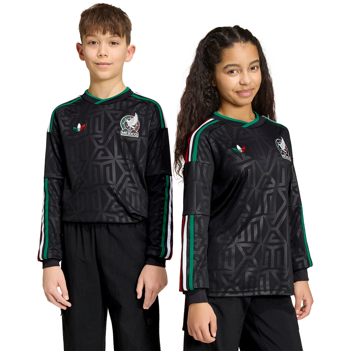 adidas Youth Mexico 3rd 2026 Long Sleeve Jersey