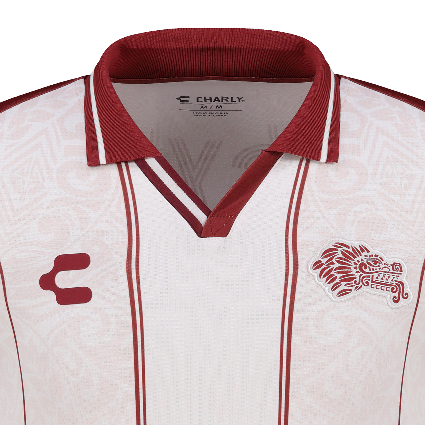 Charly Men's Mexico White Heritage Jersey