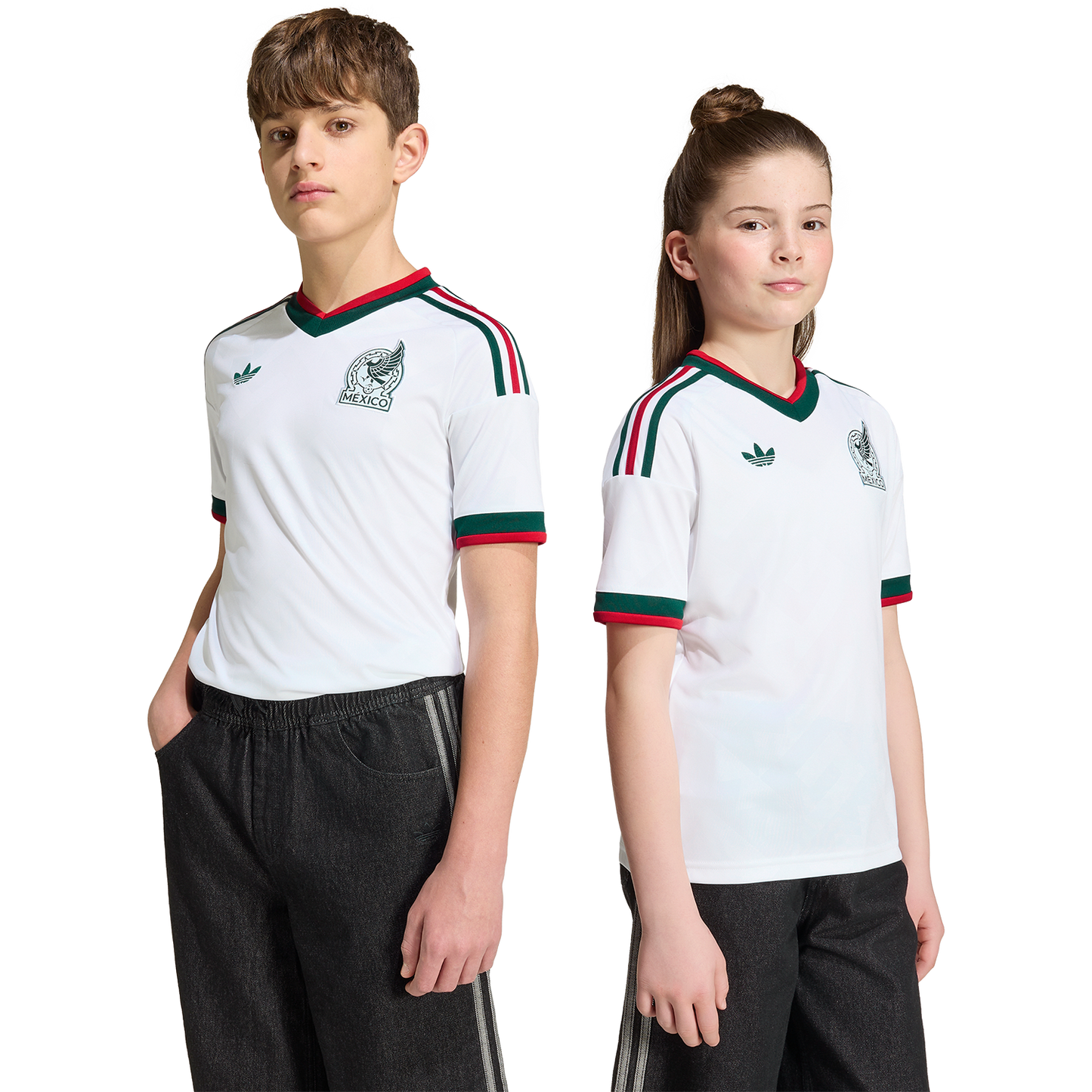 adidas Youth Mexico Away 2026 Stadium Jersey