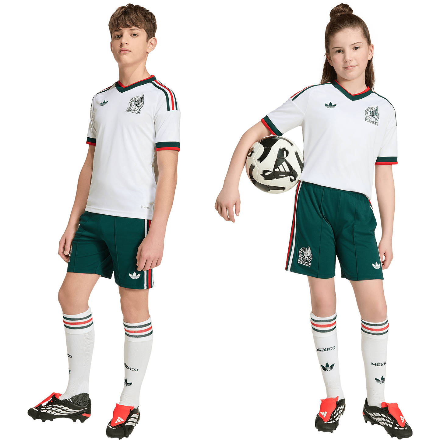 adidas Youth Mexico Away 2026 Stadium Shorts