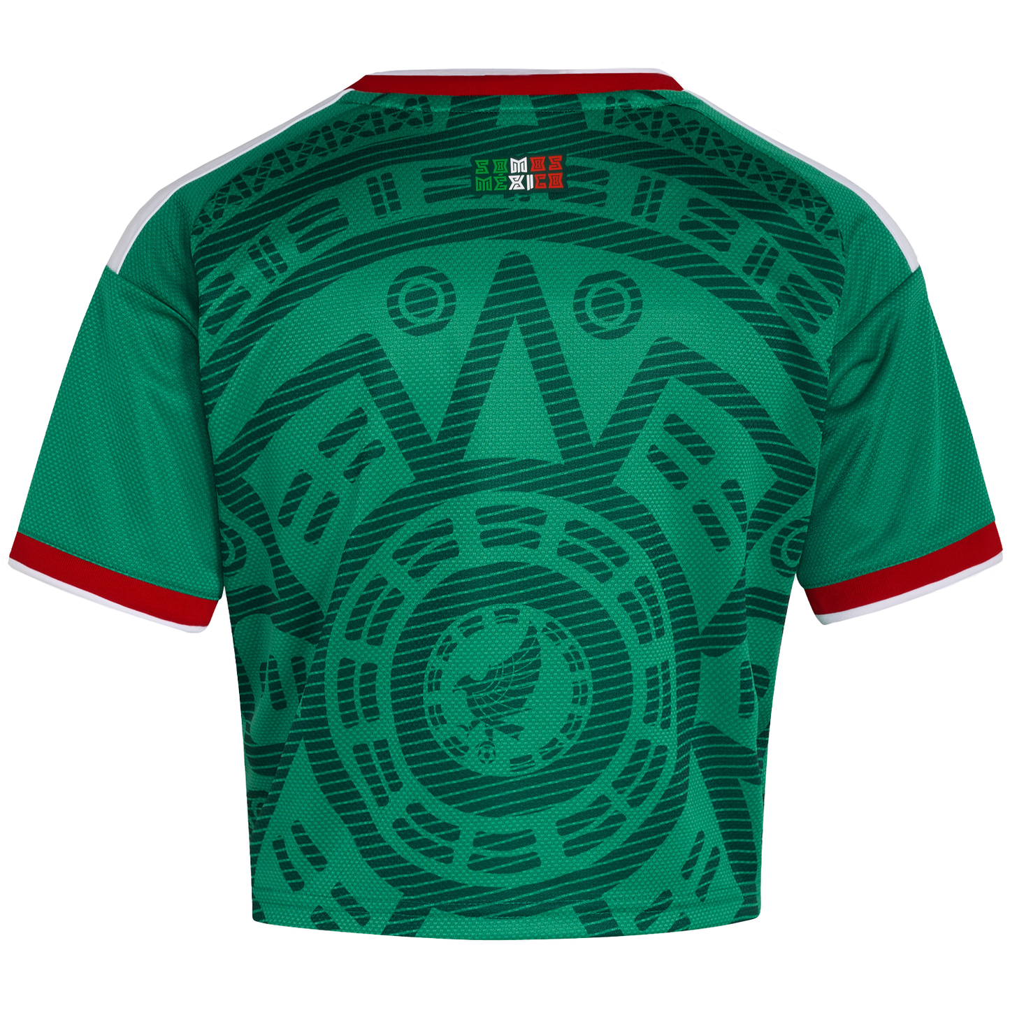 adidas Mexico 2026 Women's Home Cropped Jersey