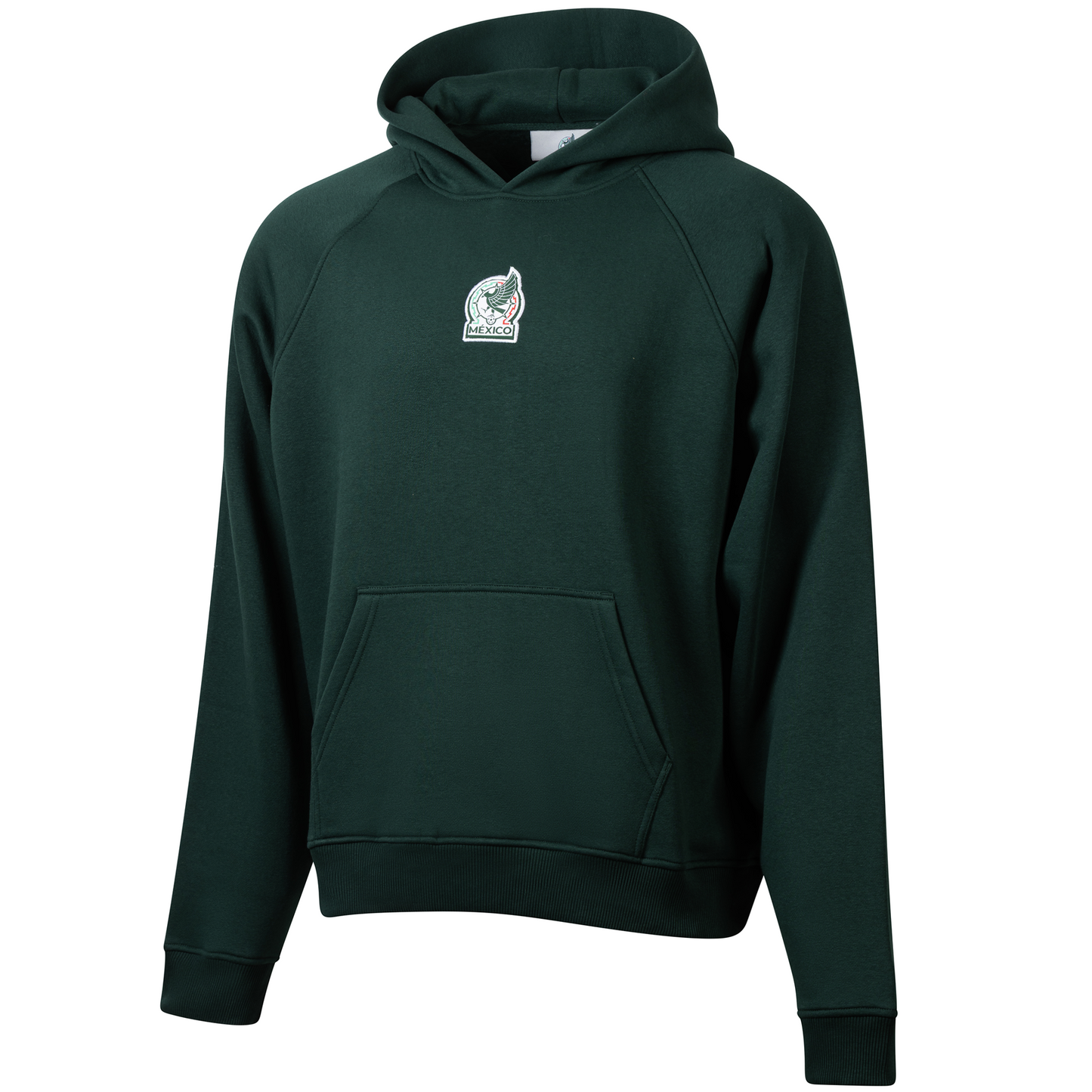 Mexico Men's Woven Badge Oversized Hoodie
