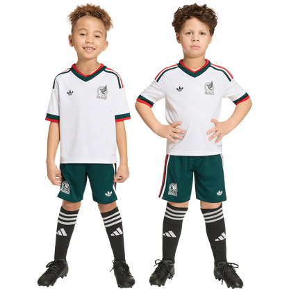 adidas Toddler Mexico Away 2026 3-Piece Kit