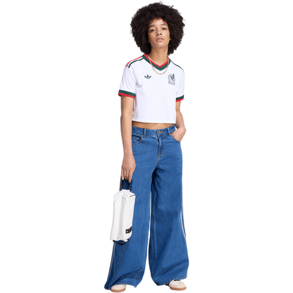adidas Women's Mexico Away 2026 Cropped Stadium Jersey