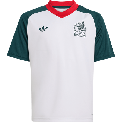 adidas Youth Mexico Away Pre-Match Jersey