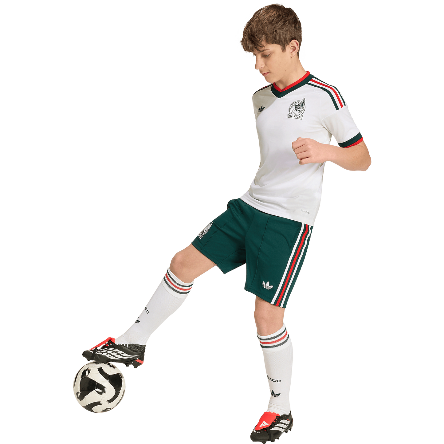 adidas Youth Mexico Away 2026 Stadium Shorts