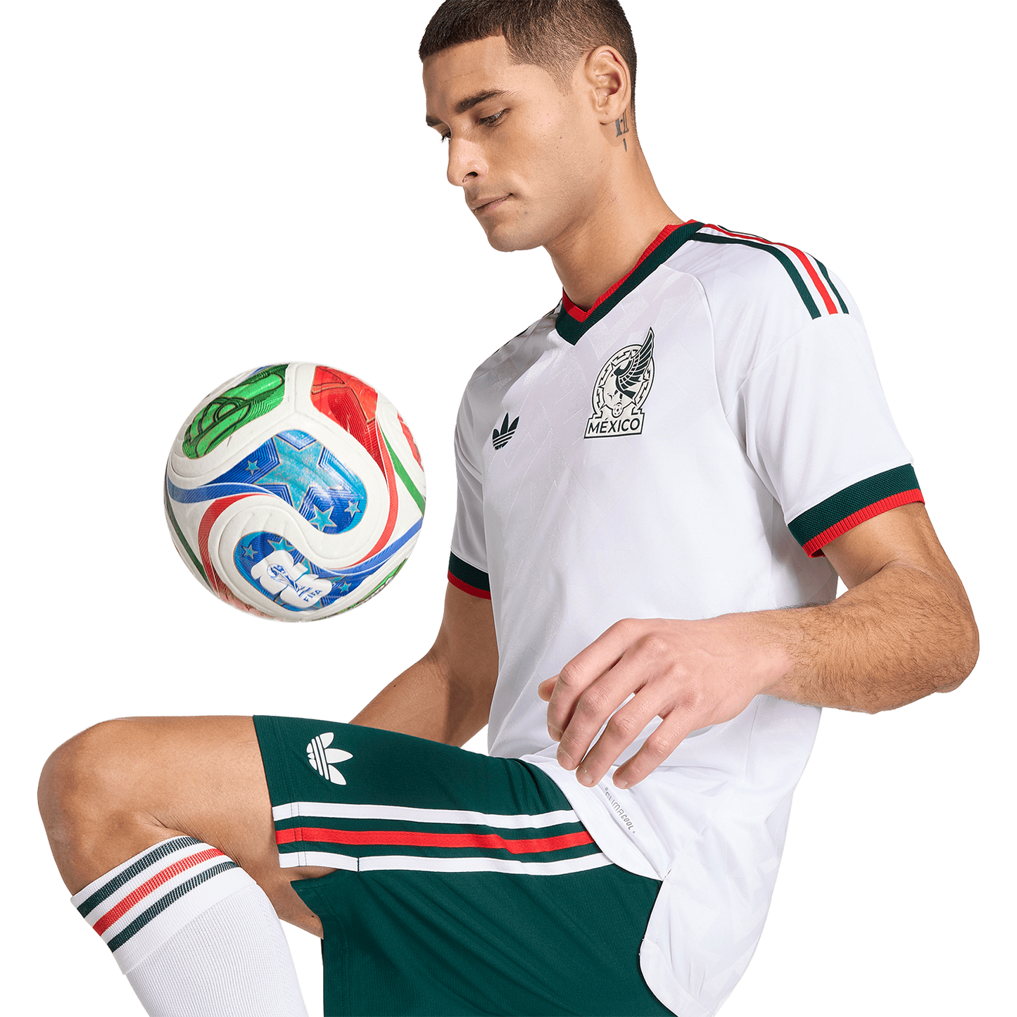 adidas Men's Mexico Away 2026 Authentic Match Jersey