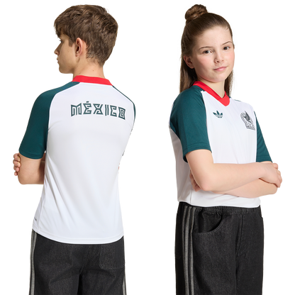 adidas Youth Mexico Away Pre-Match Jersey