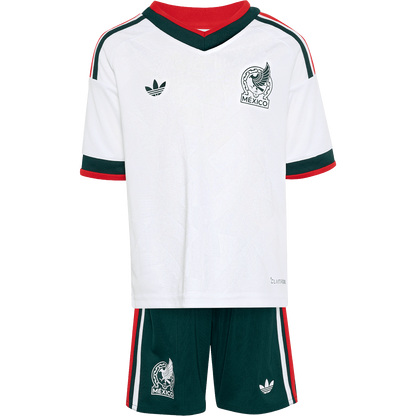 adidas Toddler Mexico Away 2026 3-Piece Kit