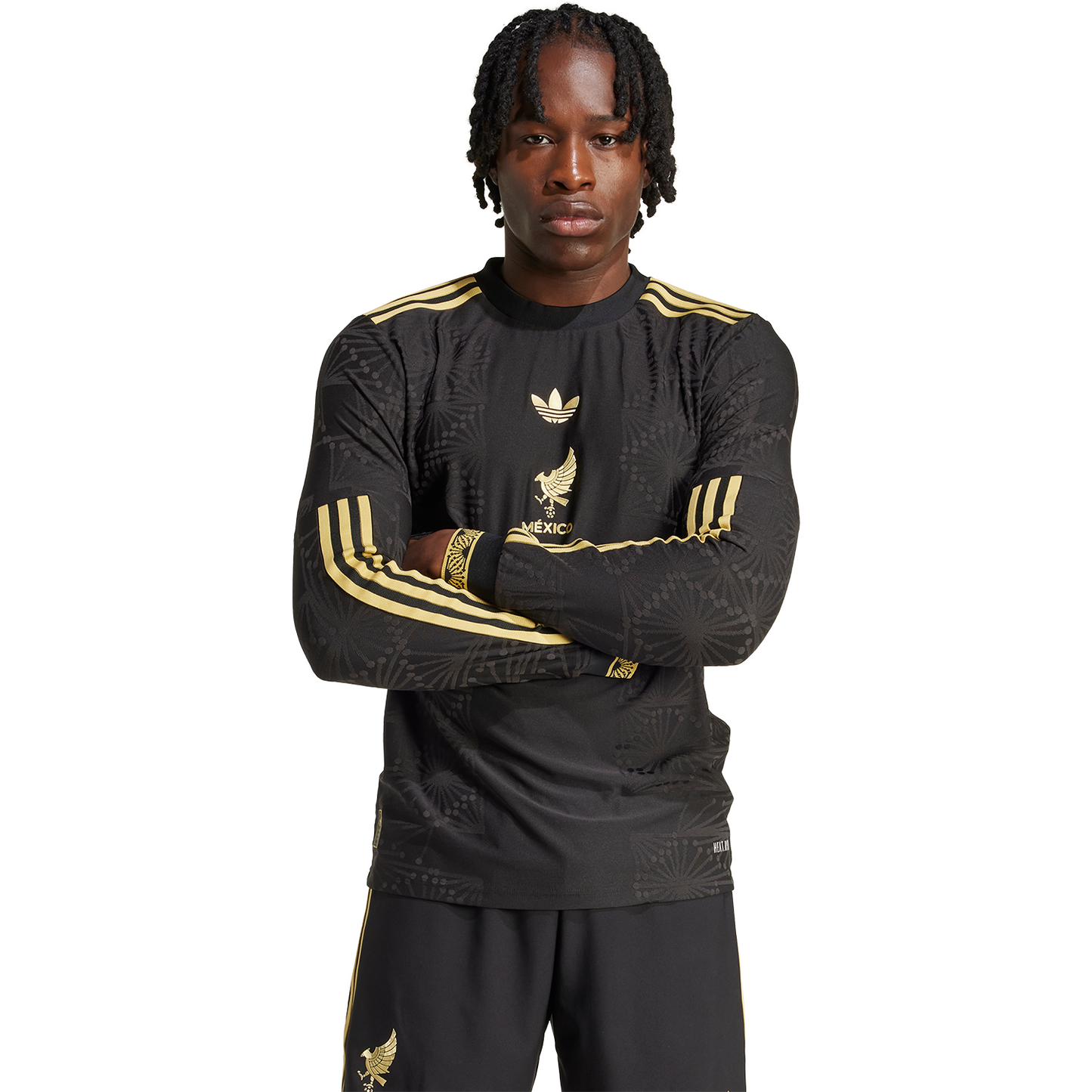 adidas Mexico 2025 Men's México de Oro Long Sleeve Match Jersey