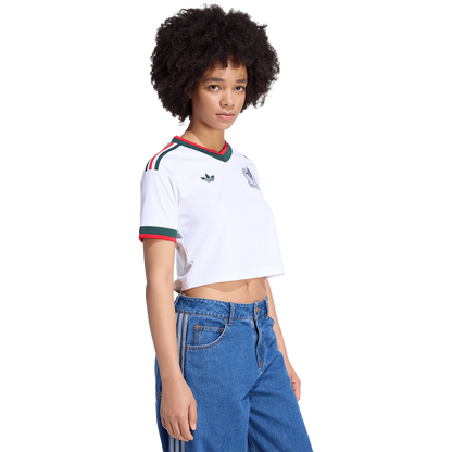 adidas Women's Mexico Away 2026 Cropped Stadium Jersey