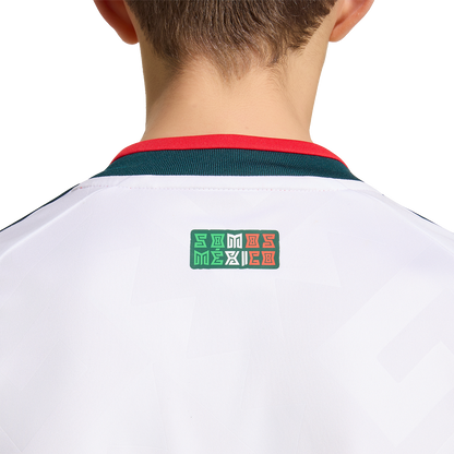 adidas Youth Mexico Away 2026 Stadium Long Sleeve Jersey