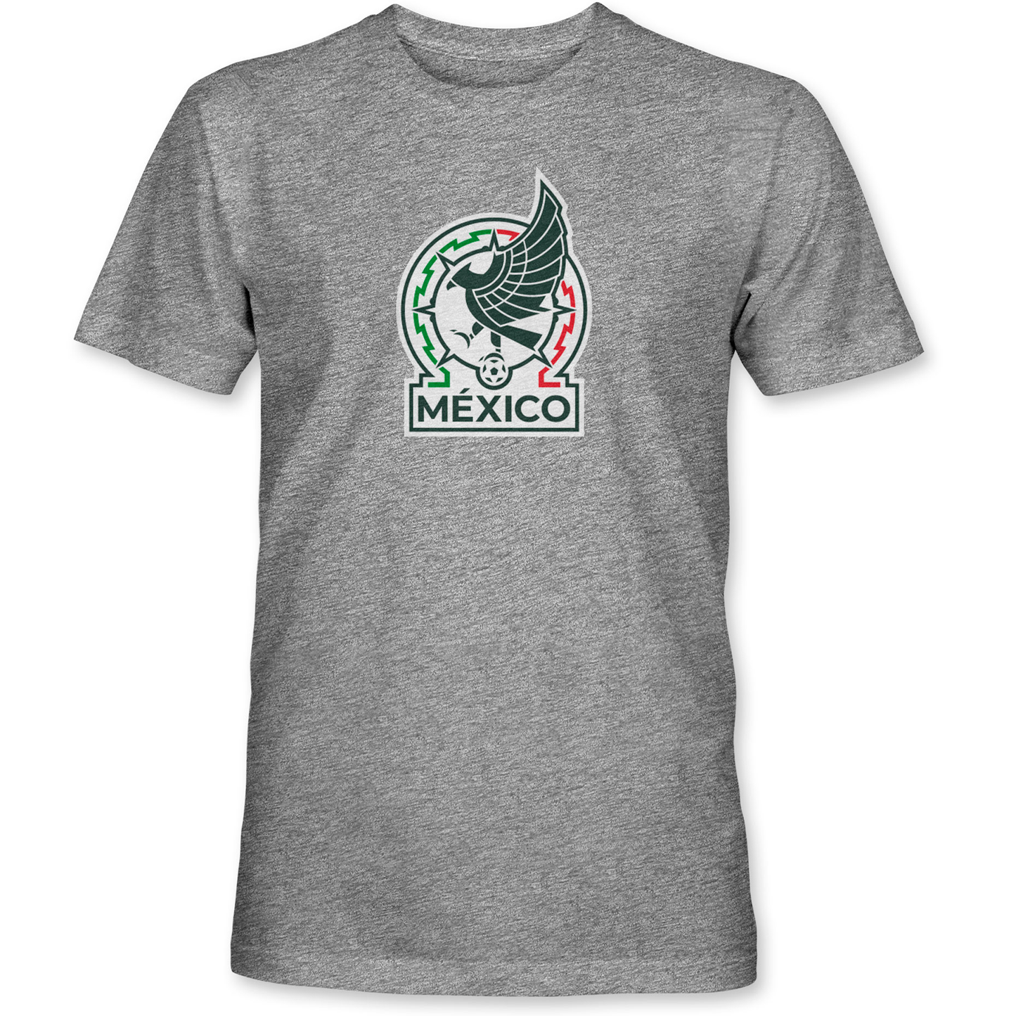 1863FC Mexico Mens Vintage Logo Tee Grey