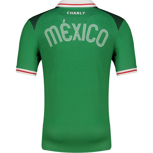 Charly Men's Mexico Green Heritage Jersey