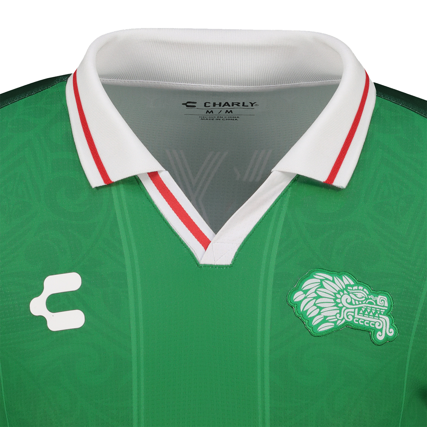 Charly Men's Mexico Green Heritage Jersey
