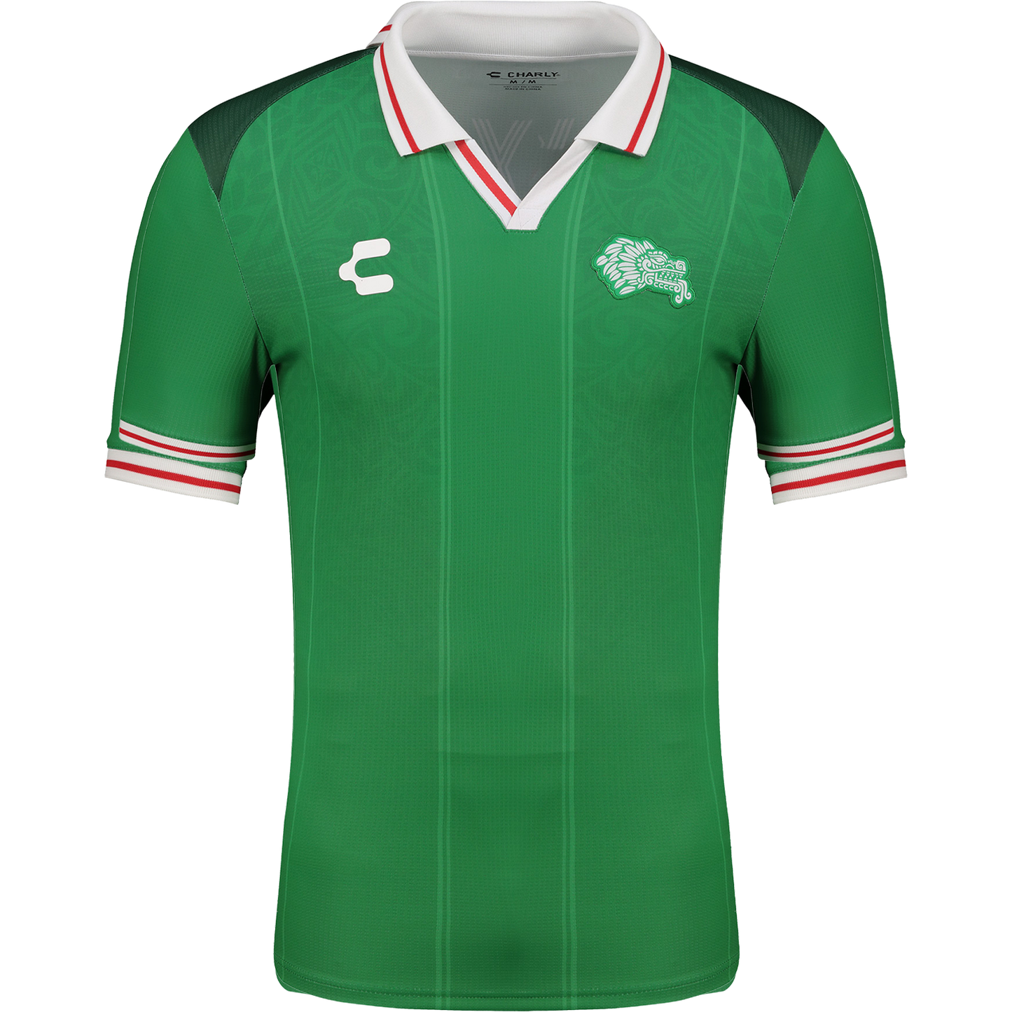 Charly Men's Mexico Green Heritage Jersey