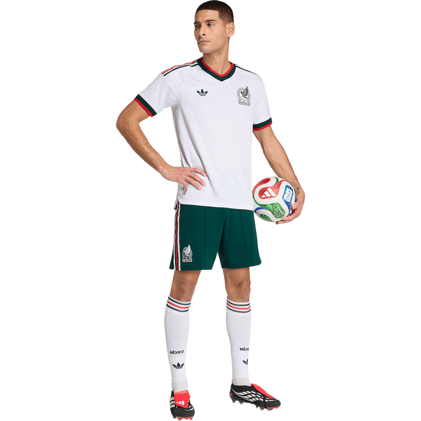 adidas Men's Mexico Away 2026 Authentic Match Jersey