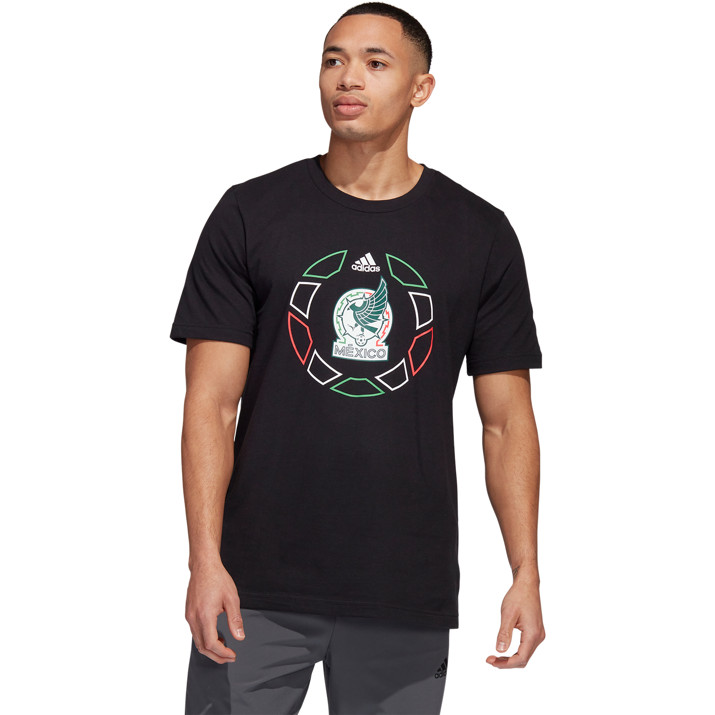 adidas Mexico Men's Ball Crest Tee