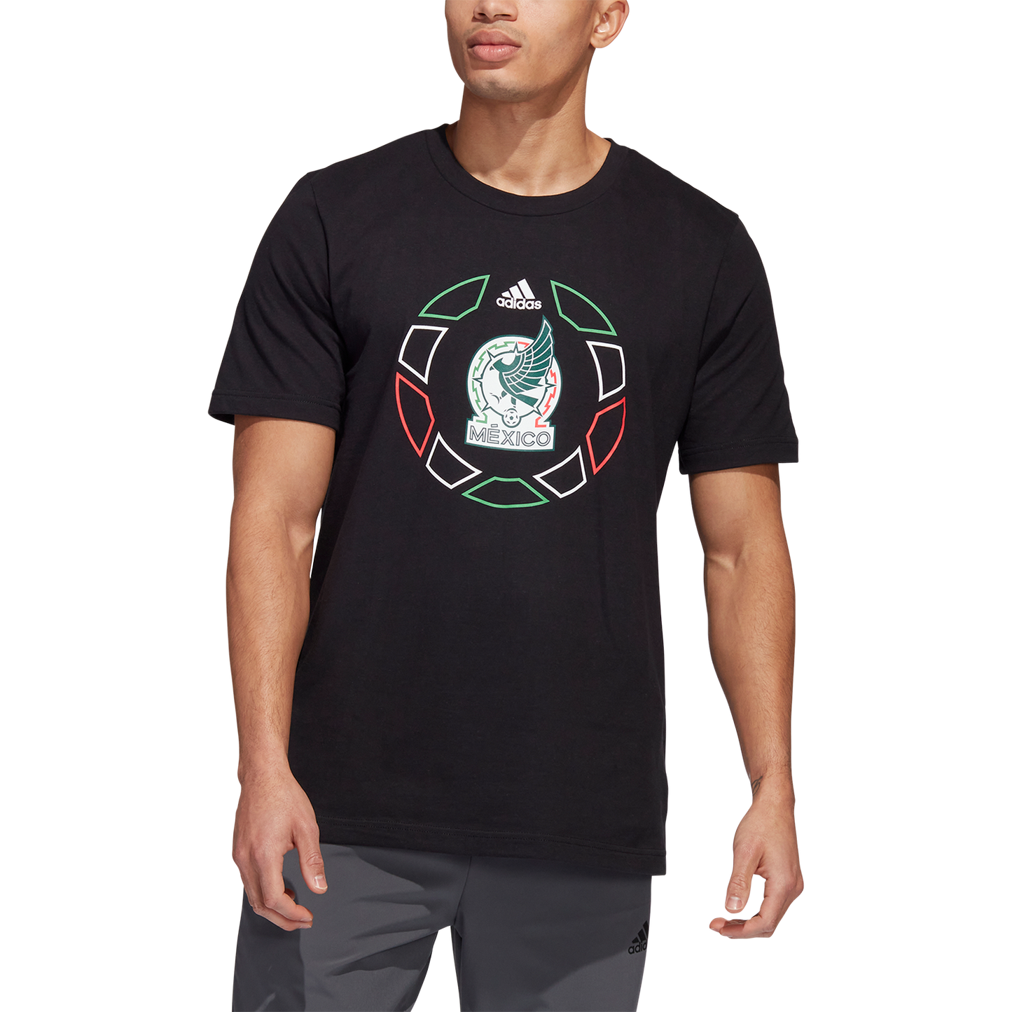adidas Mexico Men's Ball Crest Tee