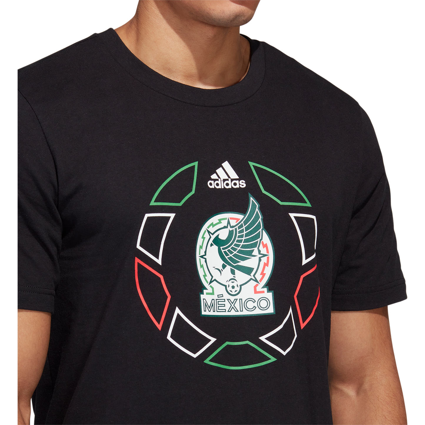 adidas Mexico Men's Ball Crest Tee