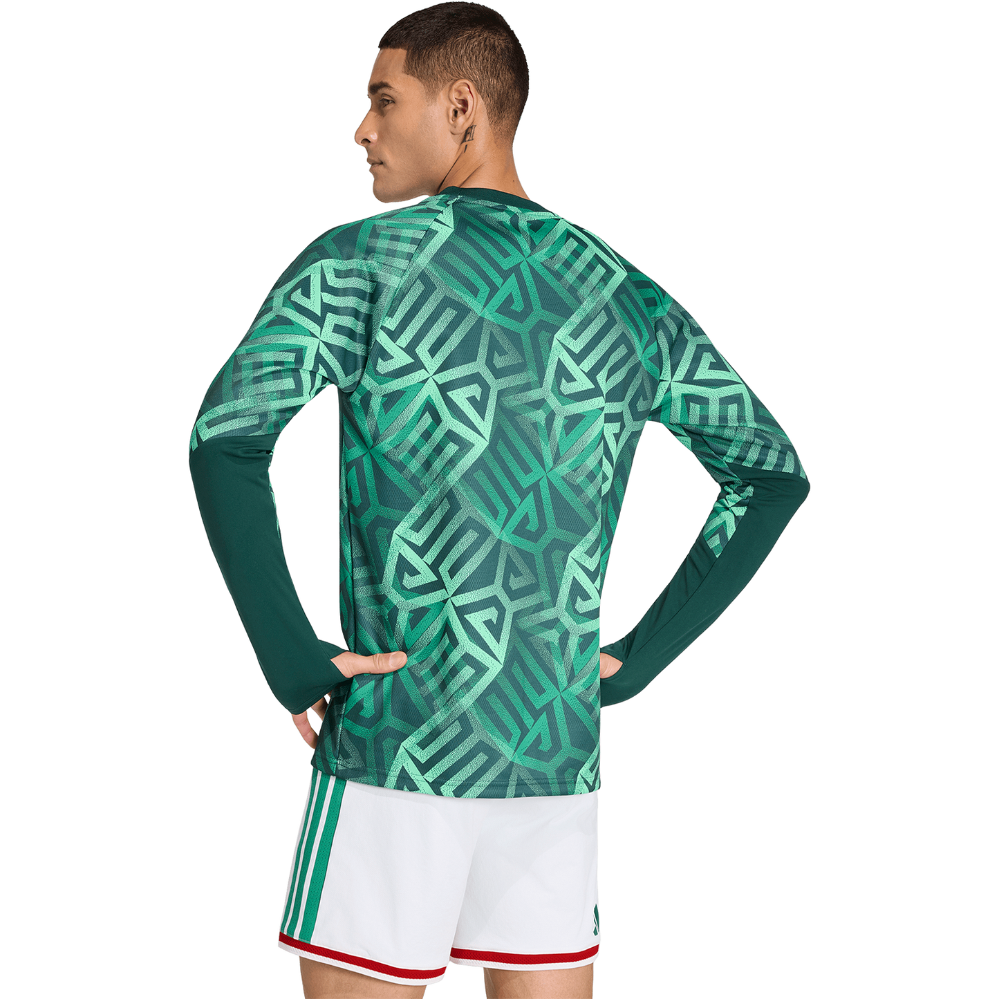adidas Men's Mexico Home Pre-Match Warm Top