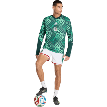adidas Men's Mexico Home Pre-Match Warm Top