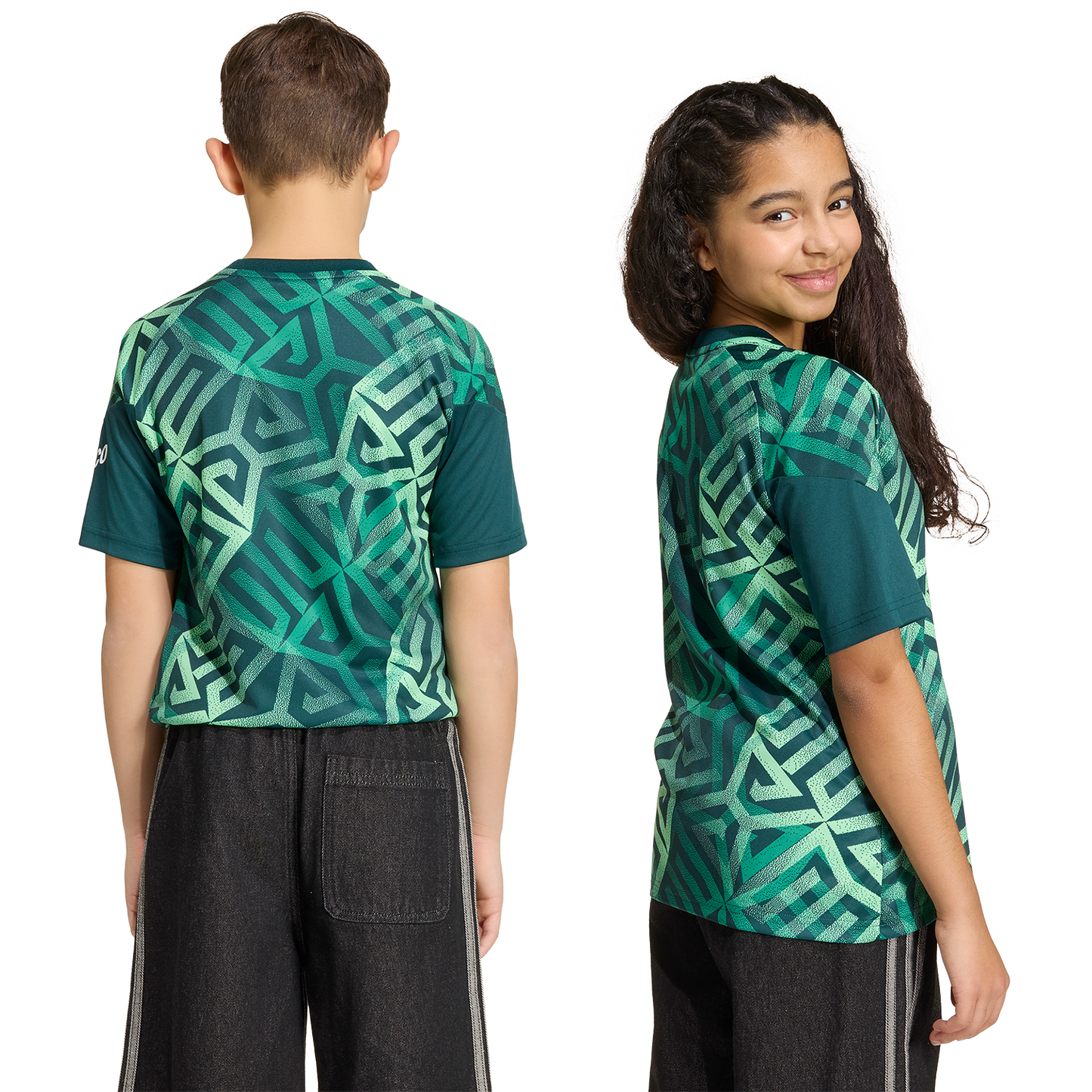 adidas Youth Mexico Home Pre-Match Jersey