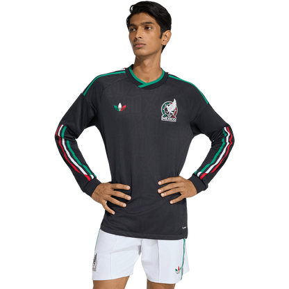 adidas Men's Mexico 3rd 2026 Authentic Long Sleeve Jersey