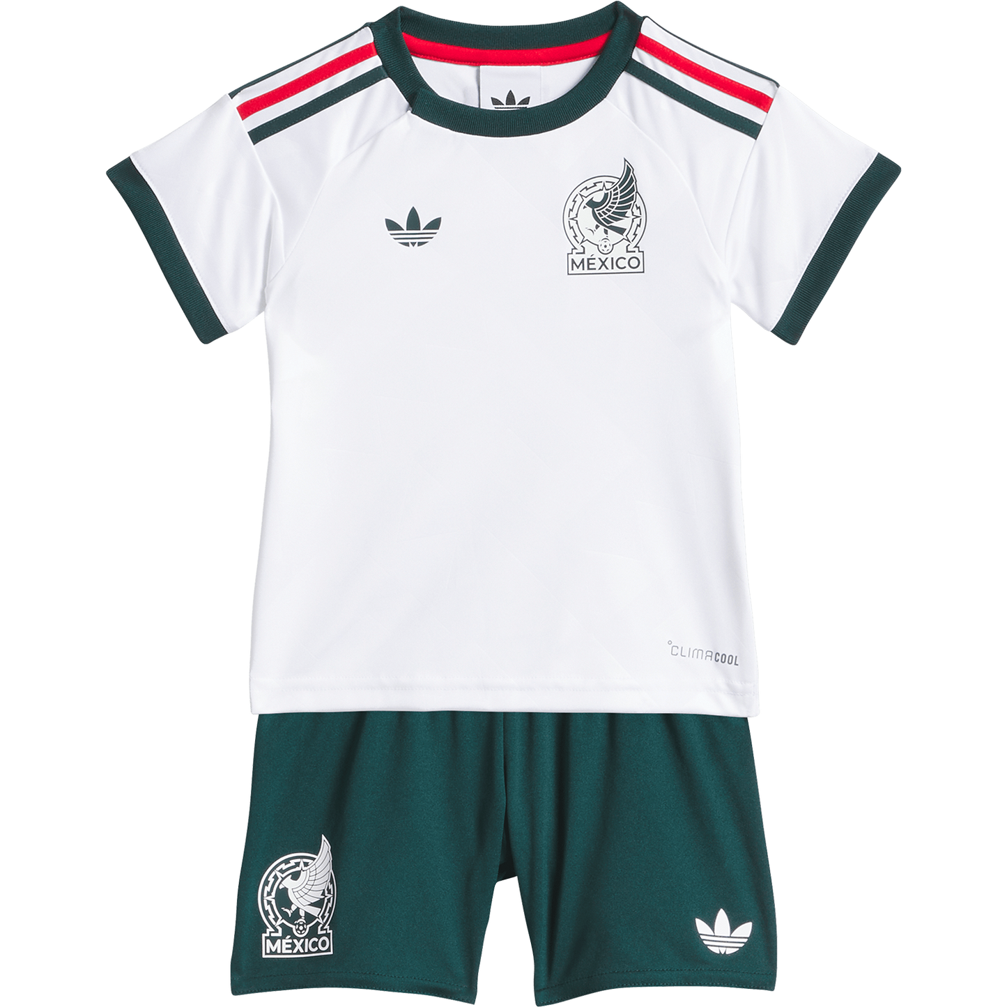 adidas Infant Mexico Away 2026 3-Piece Kit