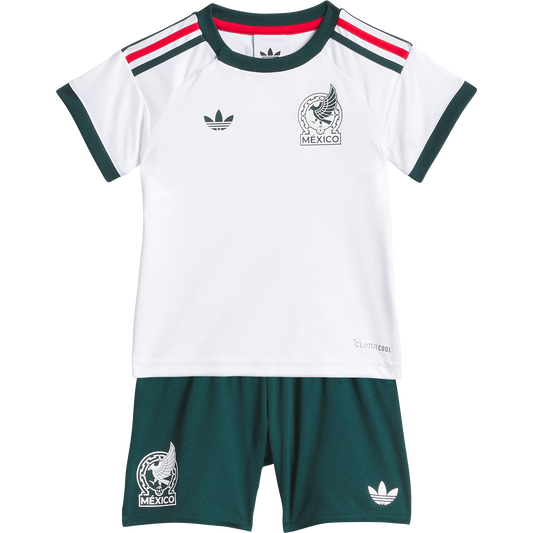 adidas Infant Mexico Away 2026 3-Piece Kit