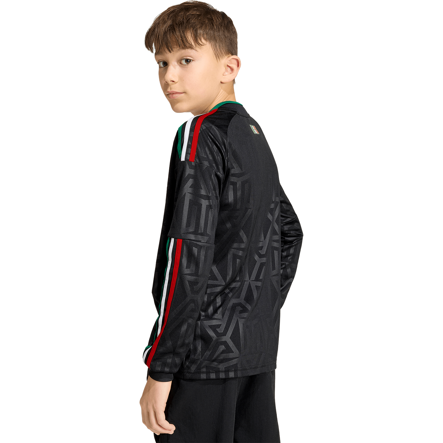 adidas Youth Mexico 3rd 2026 Long Sleeve Jersey
