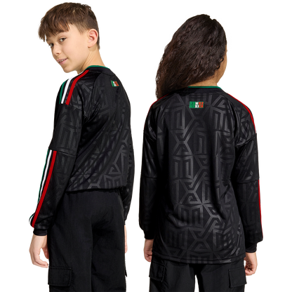 adidas Youth Mexico 3rd 2026 Long Sleeve Jersey