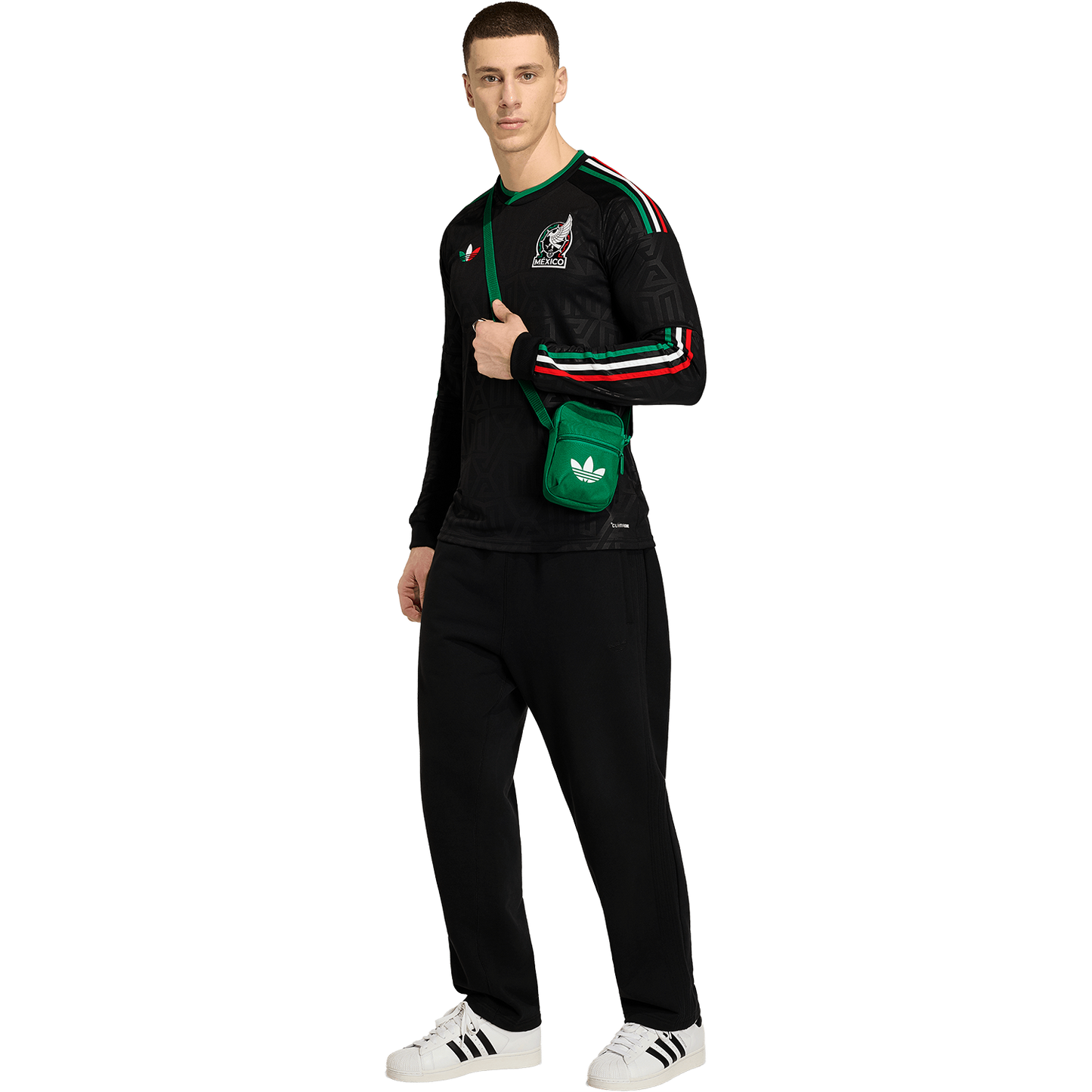 adidas Men's Mexico 3rd 2026 Long Sleeve Stadium Jersey