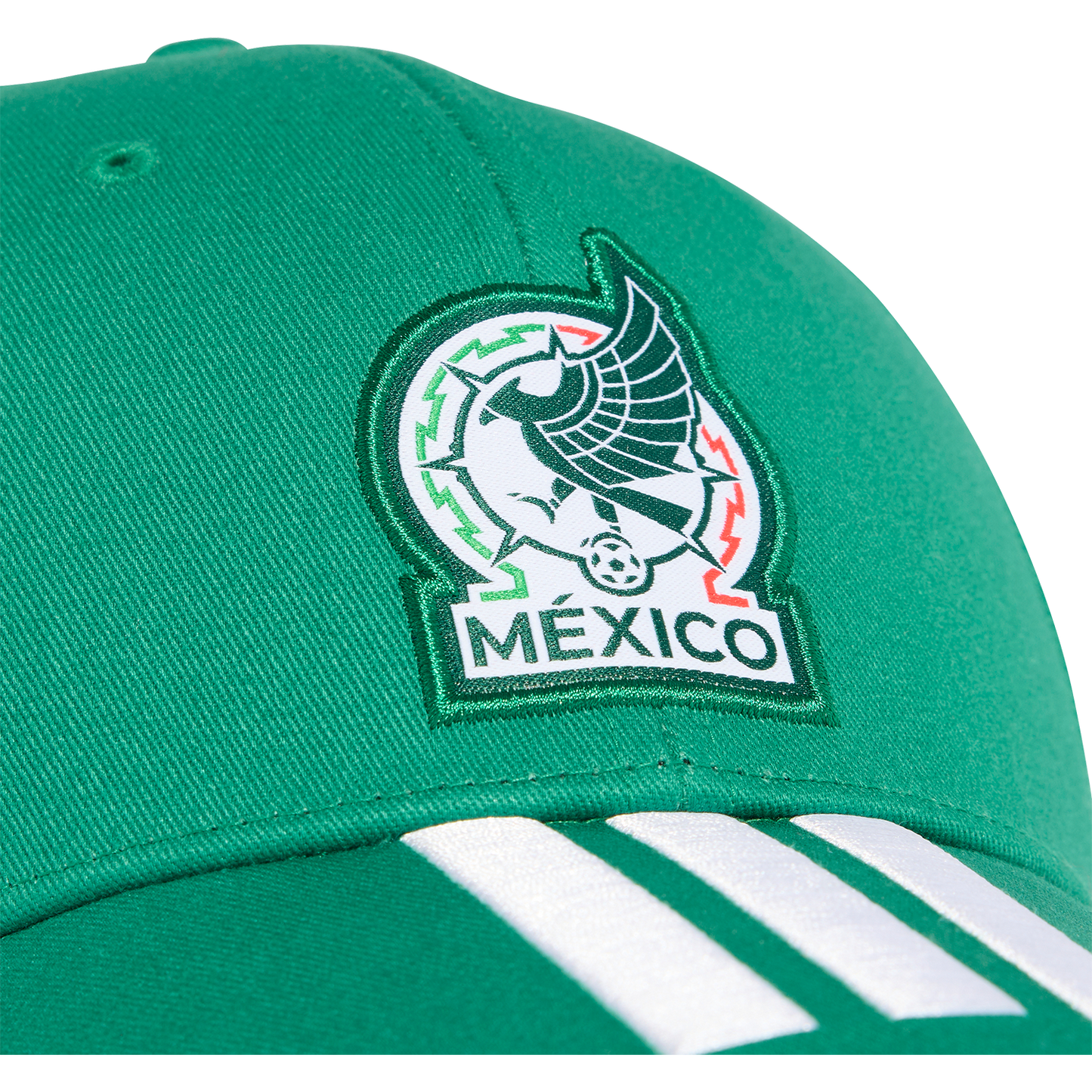 adidas WC26 Mexico 3 Stripe Baseball Cap