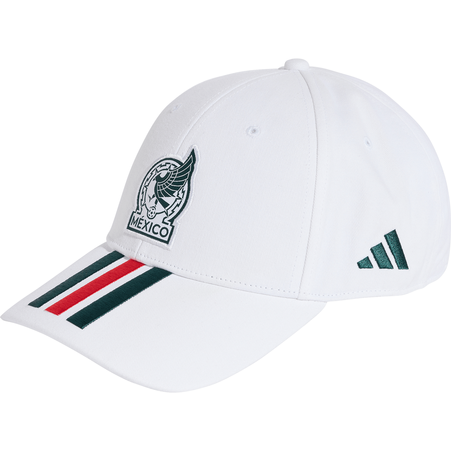 adidas Mexico 26 3-Stripe Baseball Hat