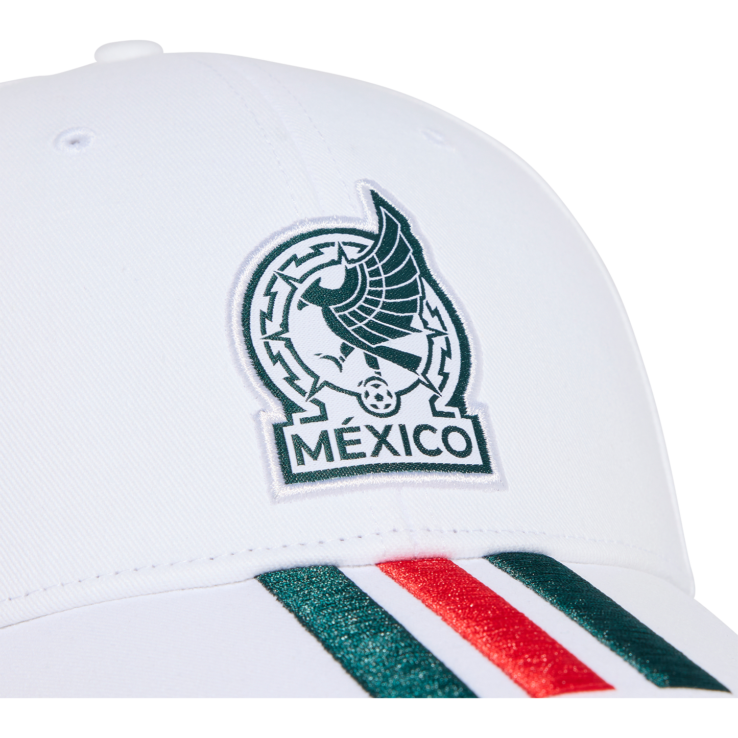 adidas Mexico 26 3-Stripe Baseball Hat
