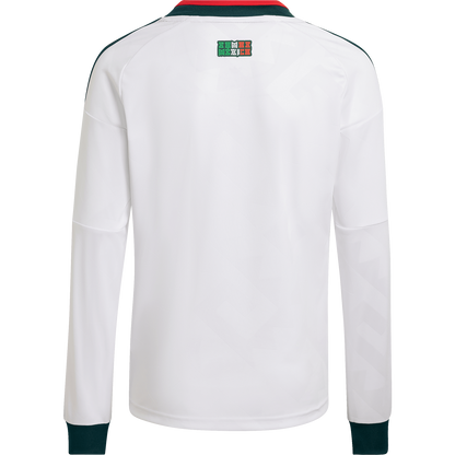 adidas Youth Mexico Away 2026 Stadium Long Sleeve Jersey