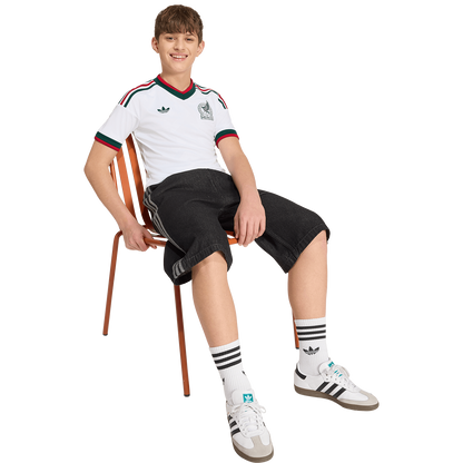 adidas Youth Mexico Away 2026 Stadium Jersey