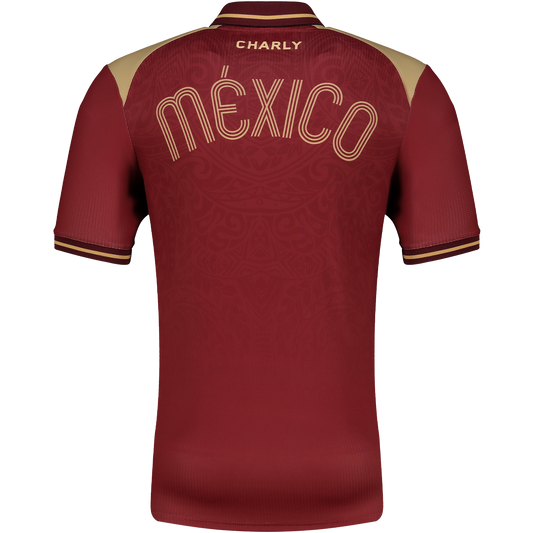 Charly Men's Mexico Maroon Heritage Jersey