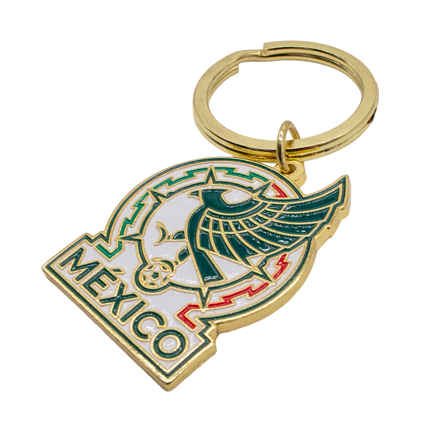 Mexico FMF National Team Gold Keychain
