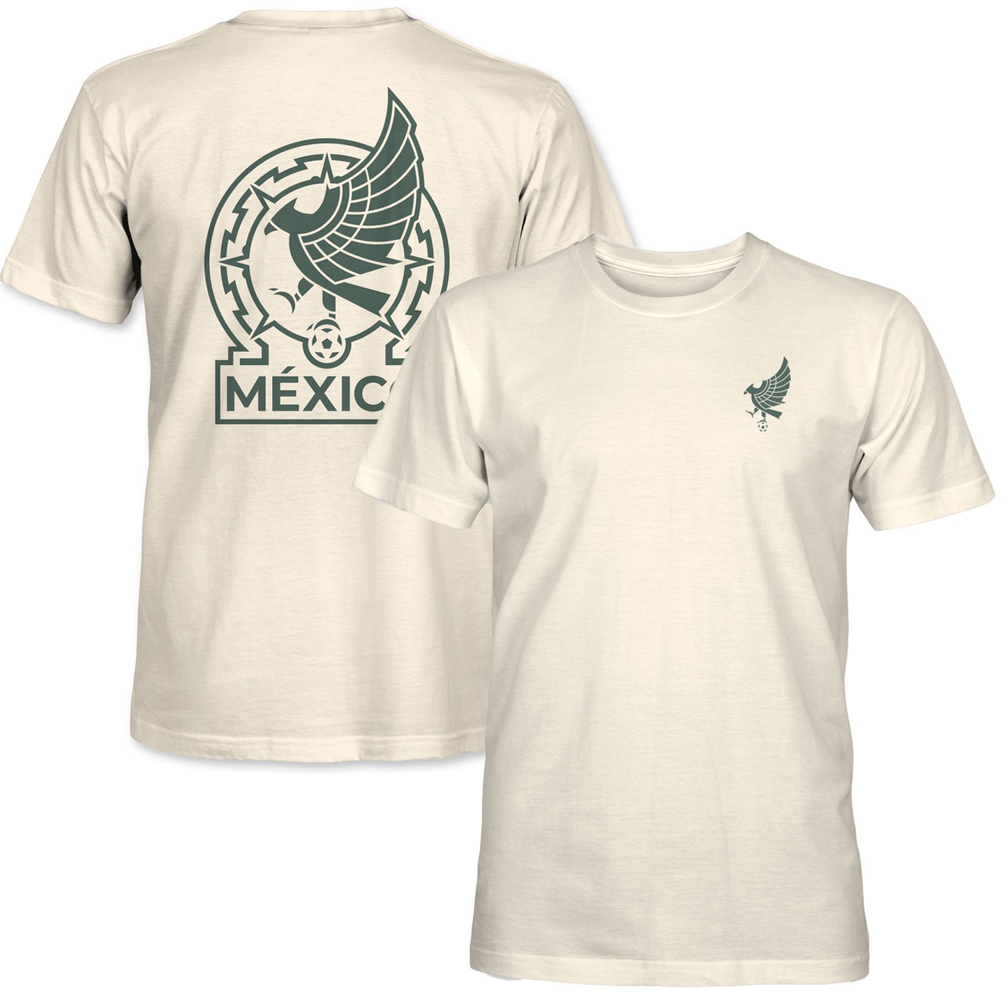 1863FC Mexico Heavyweight Logo Tee Natur