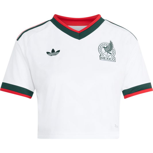 adidas Women's Mexico Away 2026 Cropped Stadium Jersey