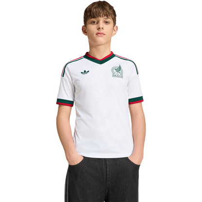 adidas Youth Mexico Away 2026 Stadium Jersey