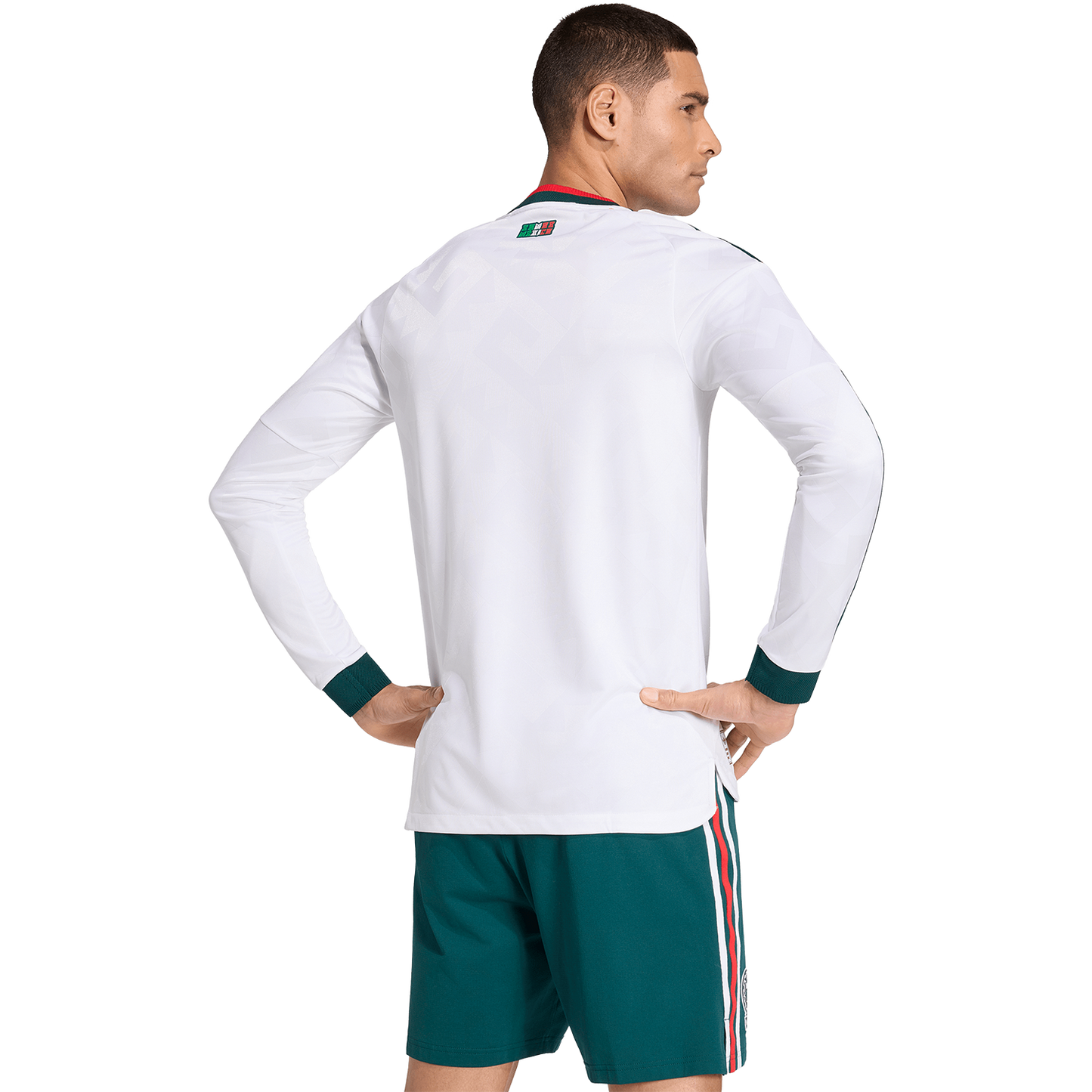 adidas Men's Mexico Away 2026 Authentic Long Sleeve Jersey