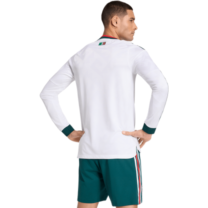 adidas Men's Mexico Away 2026 Authentic Long Sleeve Jersey