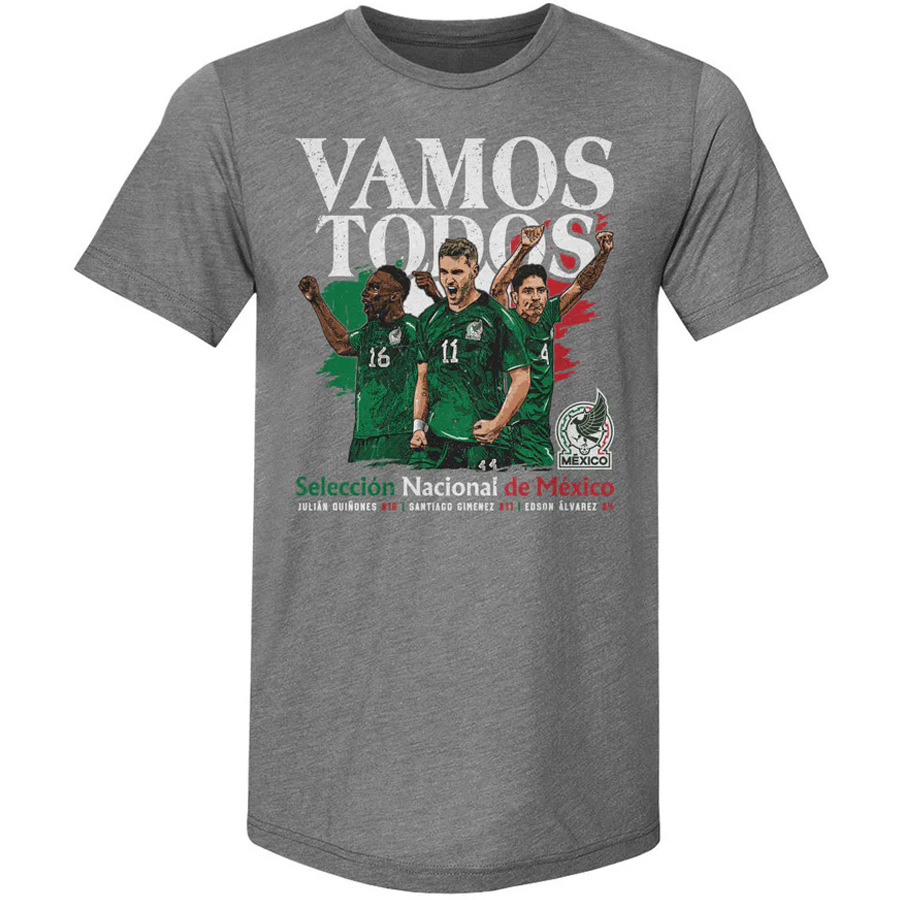 500 Level Mexico Vamos Todos Adult Tee T