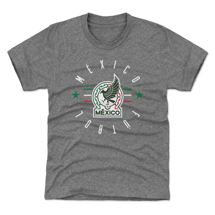 500 Level Mexico Futbol Youth Tee Tri Gr