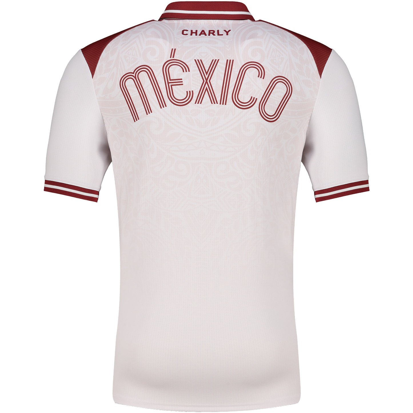 Charly Men's Mexico White Heritage Jersey