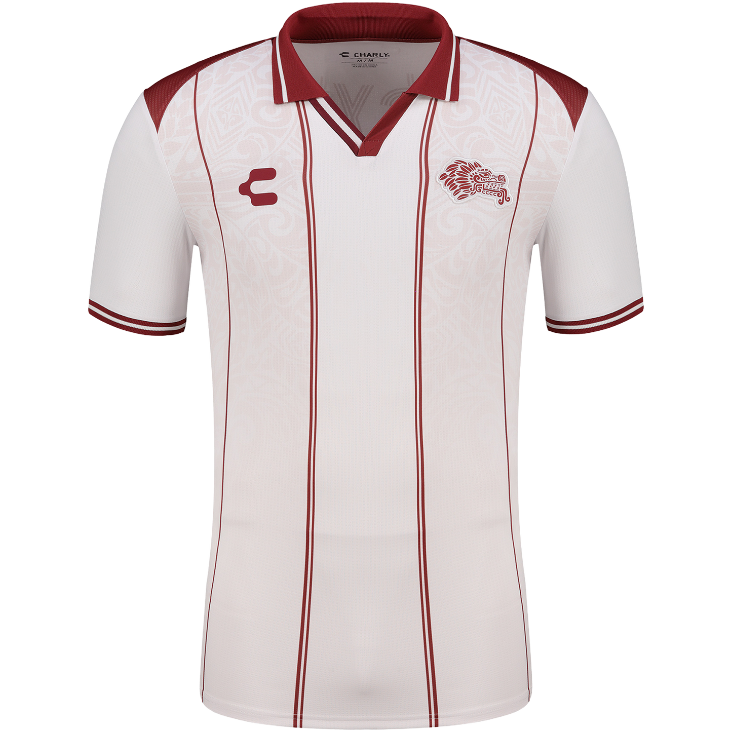 Charly Men's Mexico White Heritage Jersey