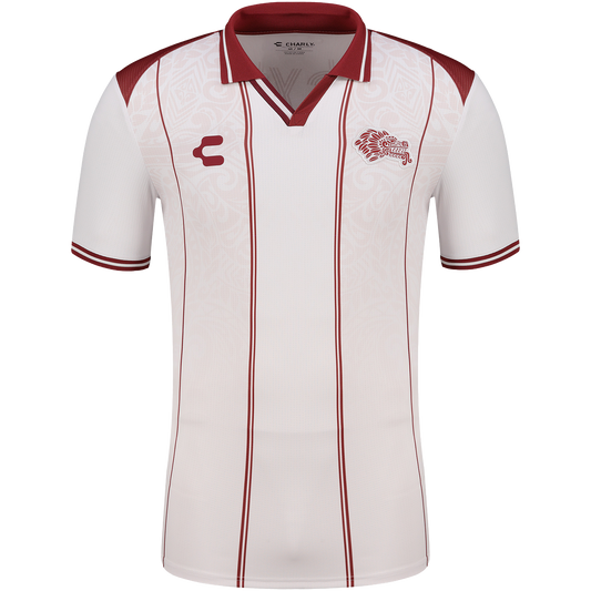 Charly Men's Mexico White Heritage Jersey